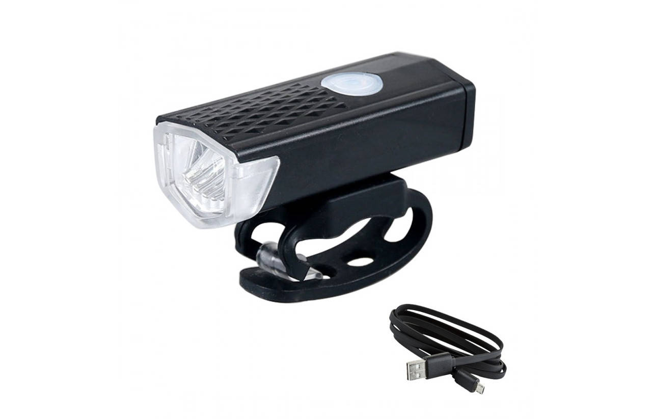 

Фара передняя BauTech BSK-2271-LM, аккумулятор, USB, черный (BSK-2271)