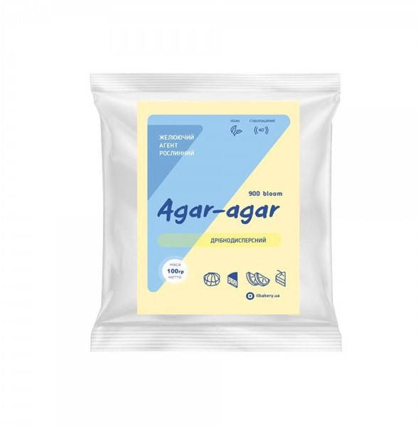 

Агар-агар IL Bakery 100 г (мелкодисперсный) bloom 900
