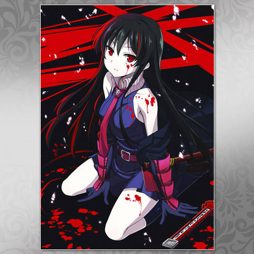 

Плакат Аниме Akame ga Kill 01