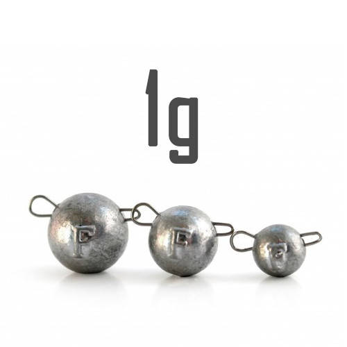 

Груз “Чебурашка” 1 гр. Свинцовый (5 шт.) Fanatik, Свинец