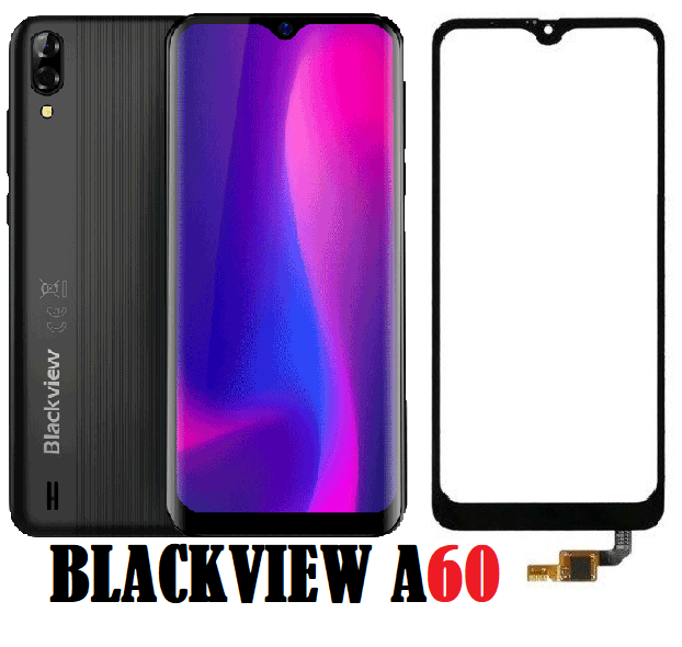 

Тачскрин, сенсор для Blackview A60 / A60 Pro, Черный