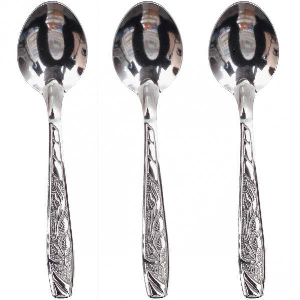 

Ложка чайная с узором «Ветка» 14,5 см с В наборе 25 штук