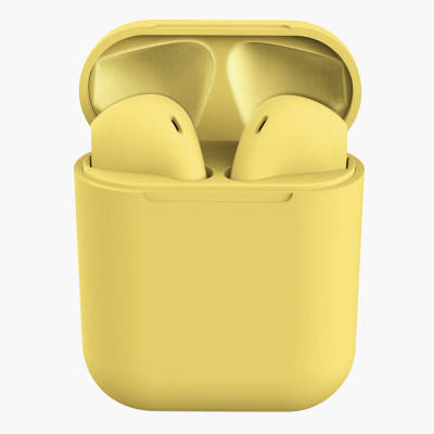 

Беспроводные сенсорные наушники inPods 12 simple TWS блютуз гарнитура Желтый