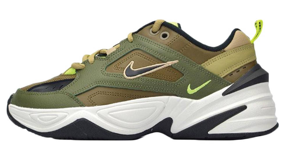 

Женские кроссовки Nike M2K Tekno Olive Green (найк м2к текно, зеленые) 38, Зелёный