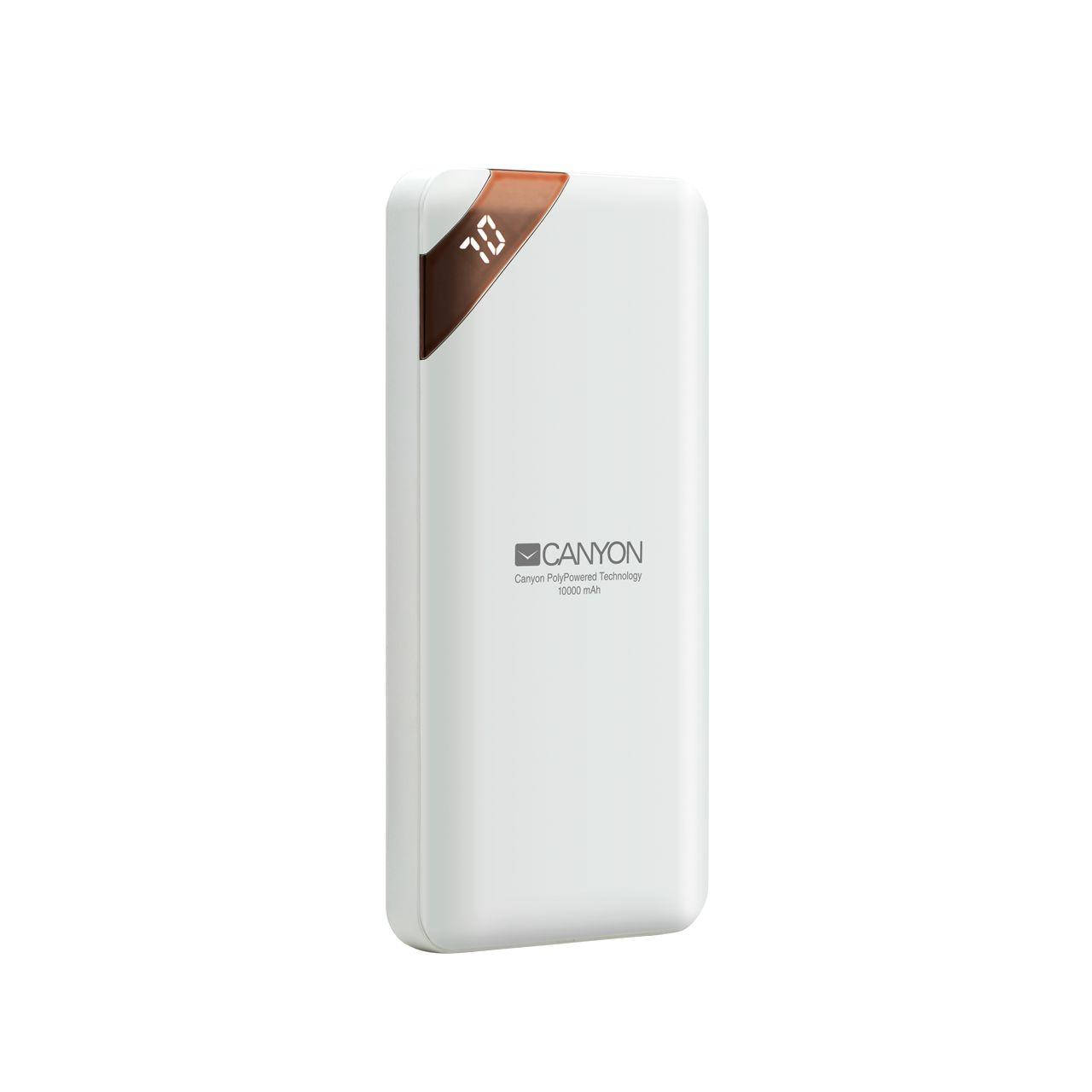 

Повербанк Canyon PB-102 10000mAh Белый