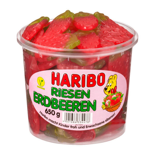 

Haribo Strawberry 650 g