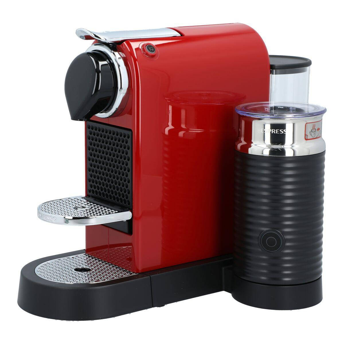 

Кофемашина капсульная Nespresso Citiz and Milk Cherry Red