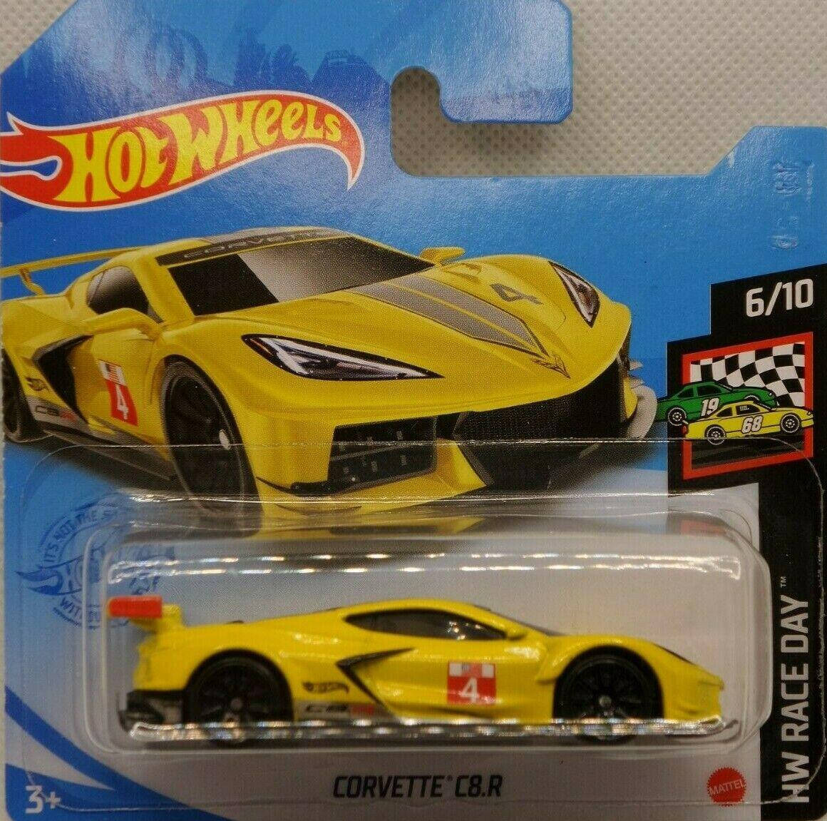 

Базовая машинка Hot Wheels Corvette C8/R