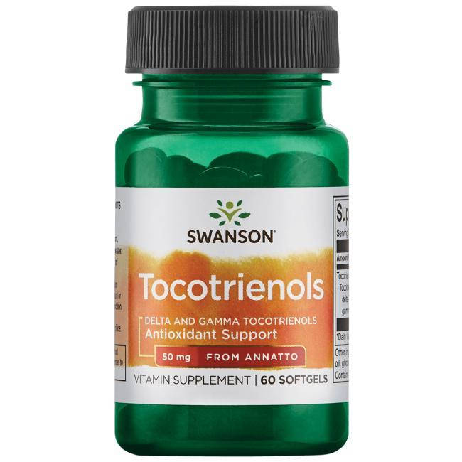 

Токотриенолы, Swanson, Tocotrienols, 50 мг, 60 капсул