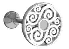 

Подхват для штор металлический BМ215