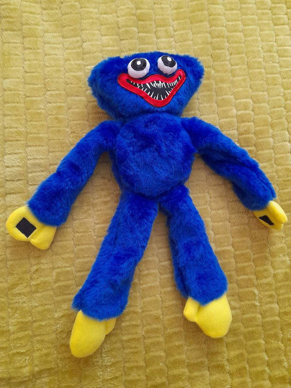 

Хаги Ваги (Huggy Wuggy) плюшевый синий