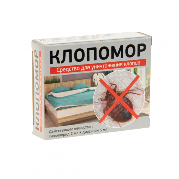 

Средство от клопов Клопомор 7 мл