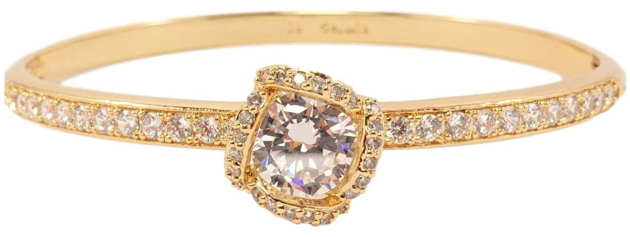 

Браслет Xuping Позолота 18K "Кристалл в обрамлении циркония" ø 6.5 см