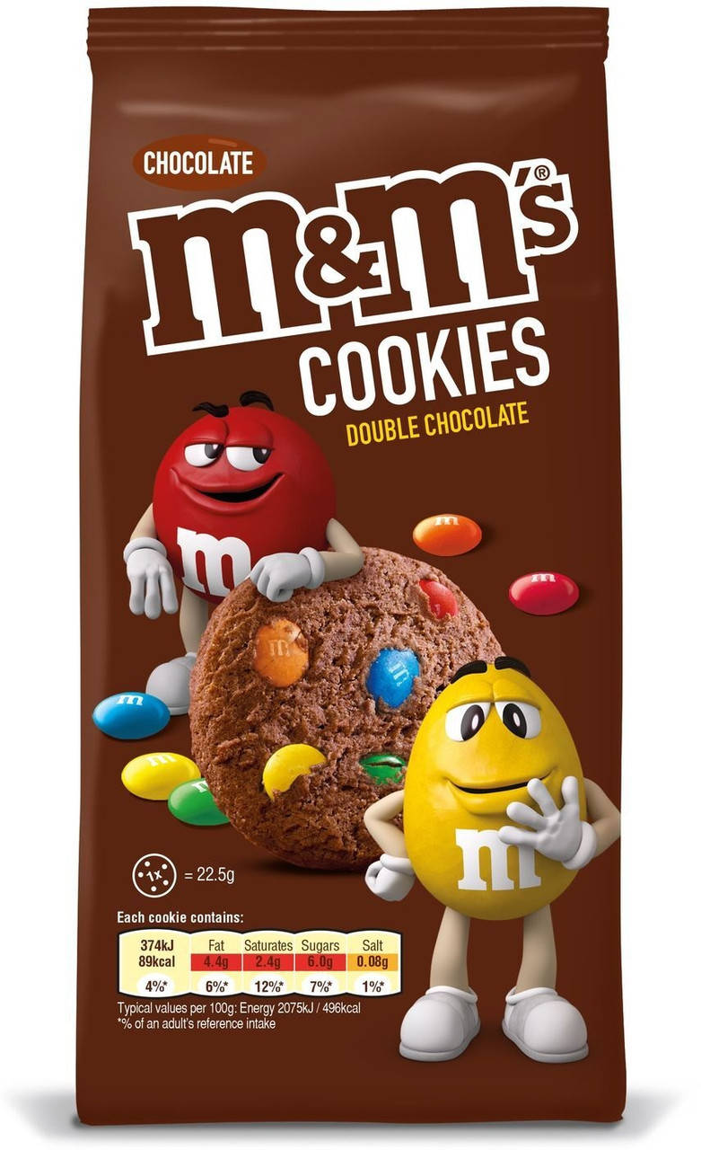 

Печенье Шоколадное M&M's Chocolate Cookies 180 г Великобритания