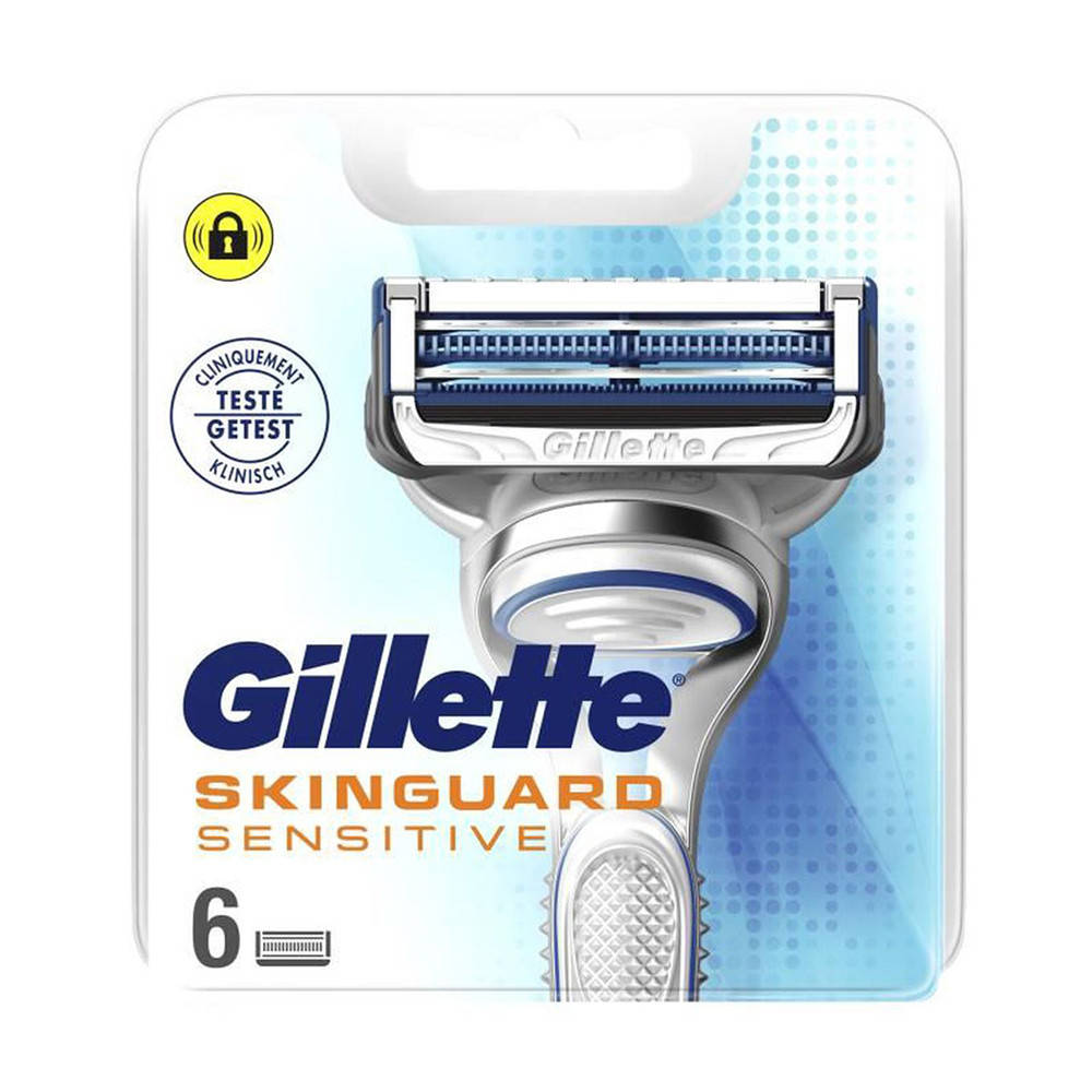 

Сменные картриджи Gillette Skinguard Sensitive 6 шт (7702018586851)