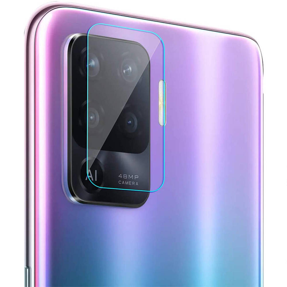 

Защитное стекло Tempered Glass 2.5D на заднюю камеру для Oppo A94 / Reno 5 Lite