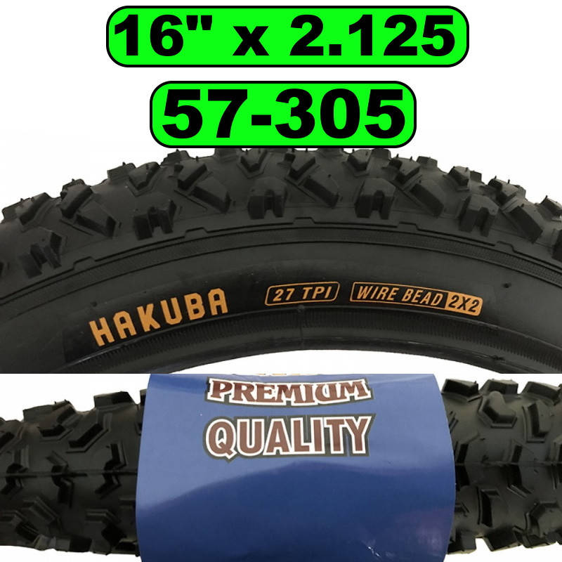 

Покрышка для велосипеда 57-305 16" 2.125 покрышка для горного MTB детского велосипеда