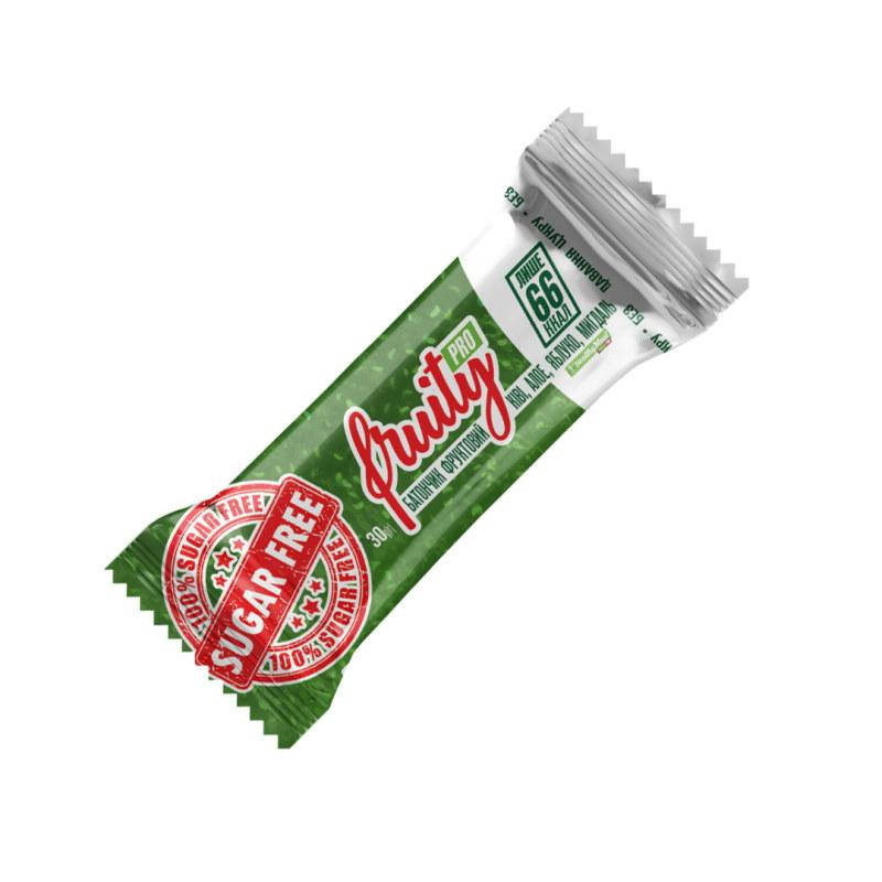 

Батончик Power Pro Fruity Pro Sugar Free, 30 грамм - киви-алое-яблоко-миндаль