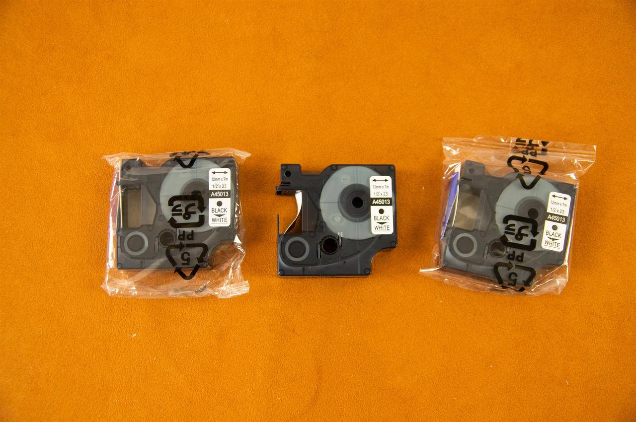 

Лента для принтера Dymo A45013 (черный на белом)