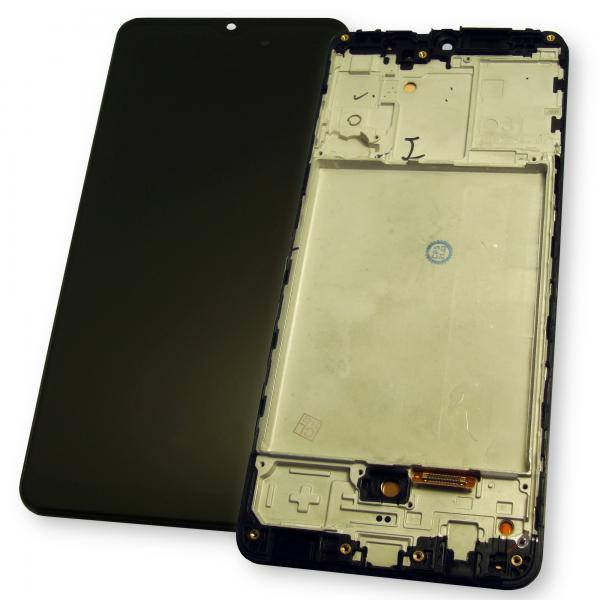 

Дисплей Samsung A315 Galaxy A31 с сенсором и рамкой черный OLED (small size lcd)