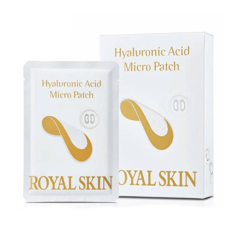 

Гиалуроновые мезо-патчи с микроиглами ROYAL SKIN Hyaluronic Acid Micro Patch 4 пары