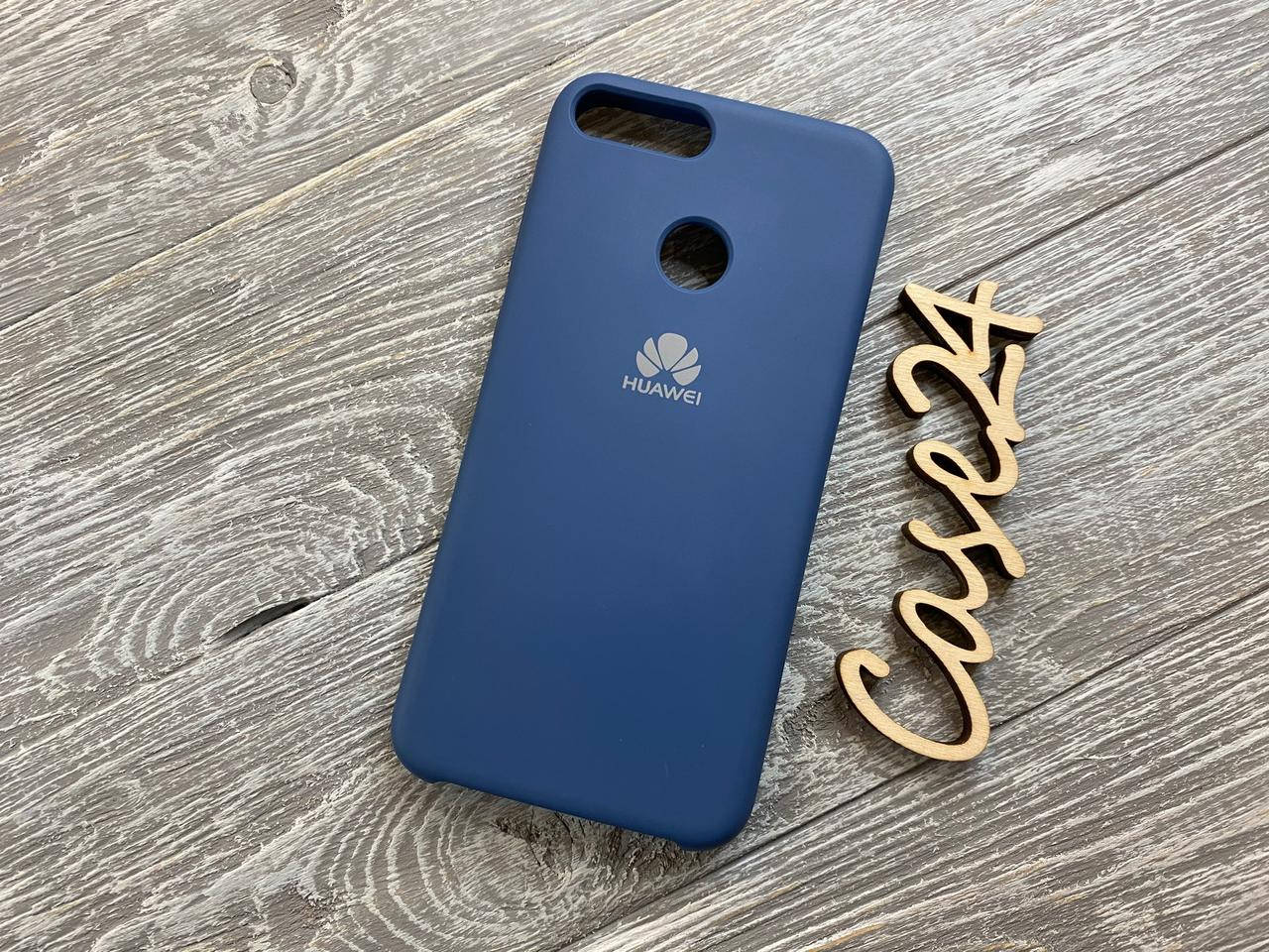 

Чехол Soft touch для Huawei Honor 9 Lite (8 цветов) синий