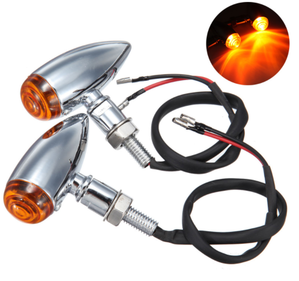 

Мото повороты \ указатели поворота, 12В 5 Вт, металл, черный