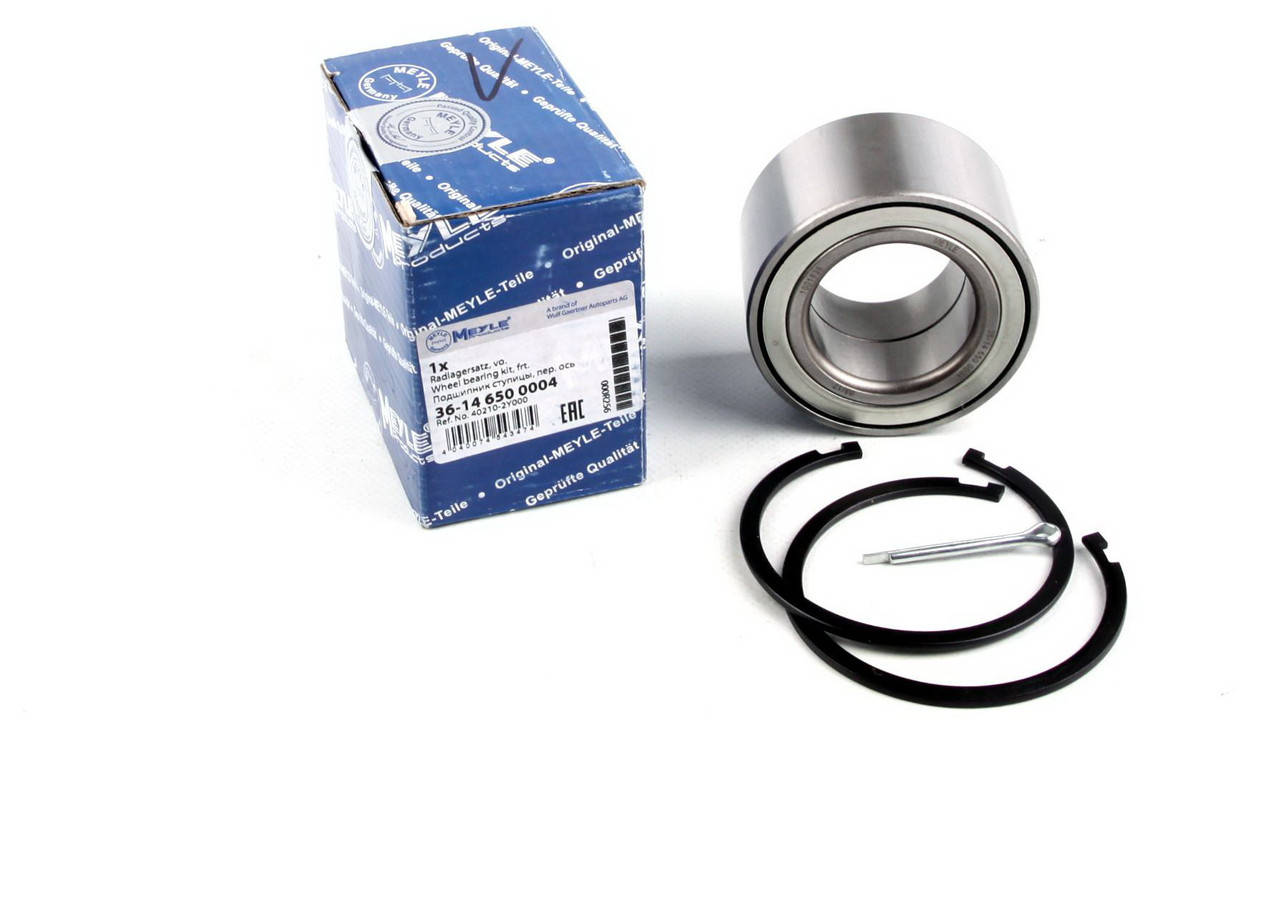 

MEYLE Подшипник ступицы (передней) Nissan Almera Tino 00-/Primera 2 02-/X-Trail 01-07 (43х76х43)