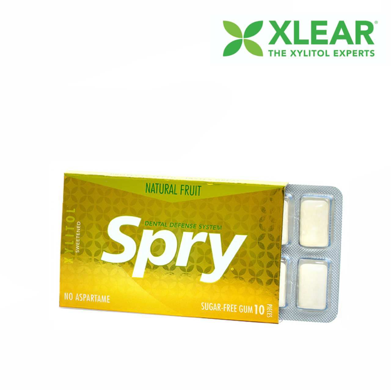

Жевательная резинка с ксилитом Xlear Spry (фруктовая) 10 штук