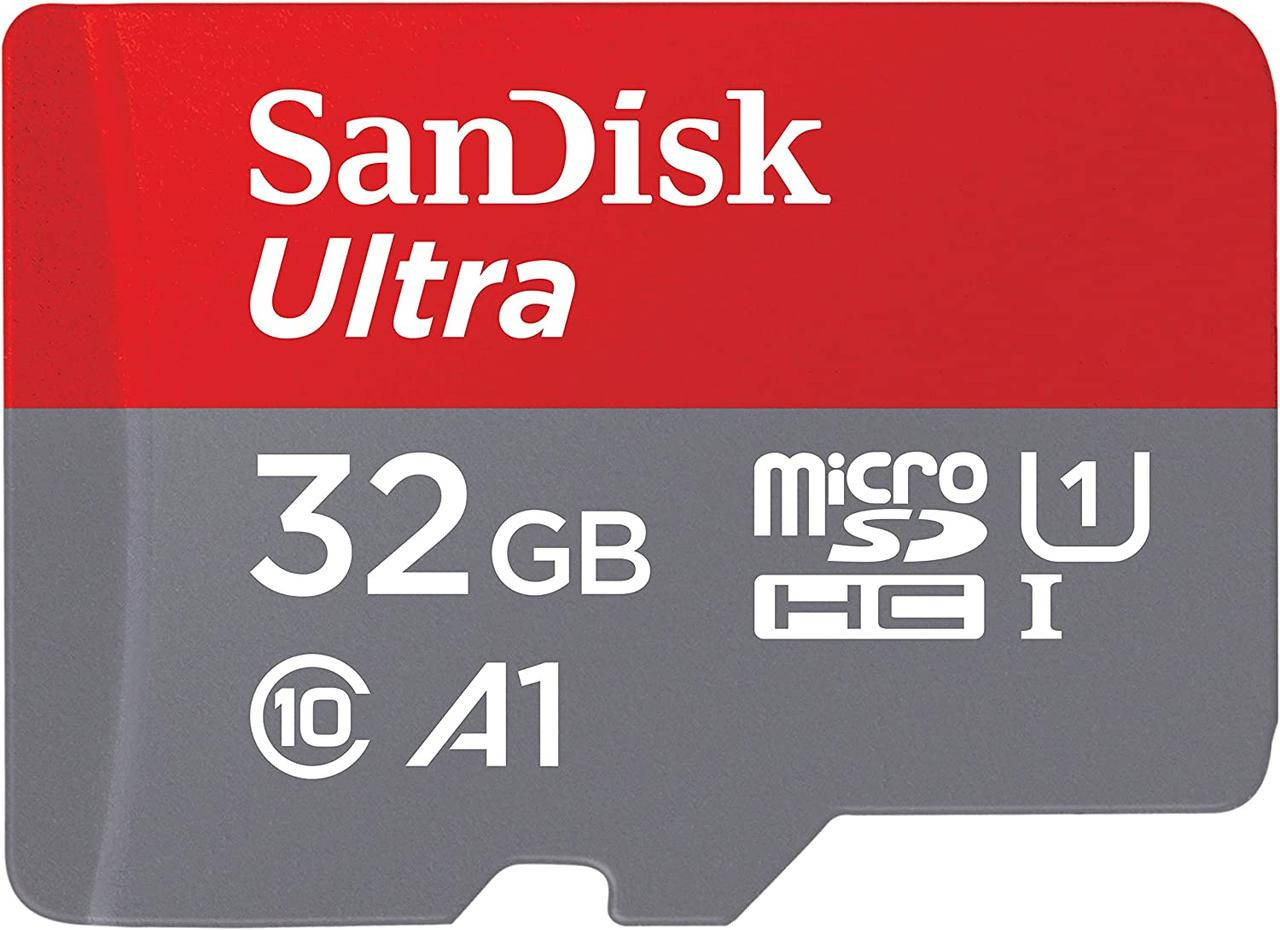 

Карта памяти Sandisk 32Gb Class 10 UHS-I Micro SD 120Mb/s