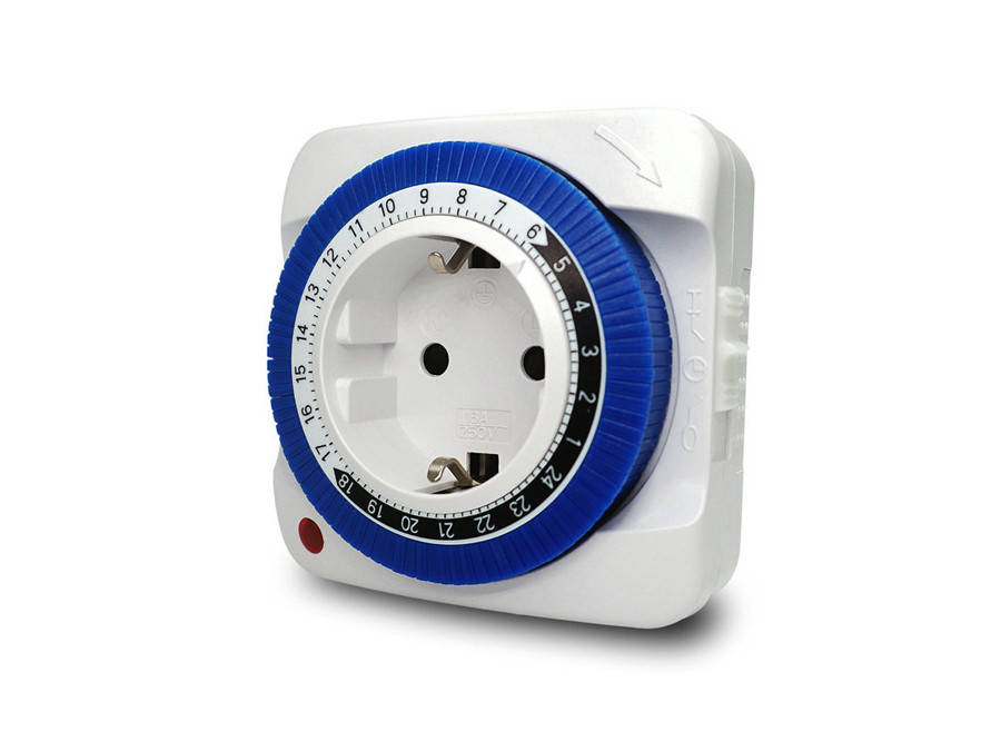 

Таймер розетка механический суточный TimeBest EcoLine