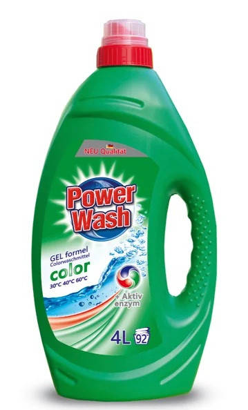 

Гель для стирки цветного белья Power Wash color 4л