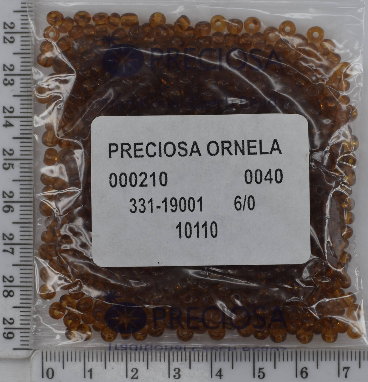 

Бисер PRECIOSA №10/0 прозрачн №10110 пакет 50 грамм уп=1пакет