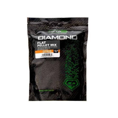 

Пеллетс Carp Pro Diamond Flat Pellets Mix 1.5/2мм Citrus