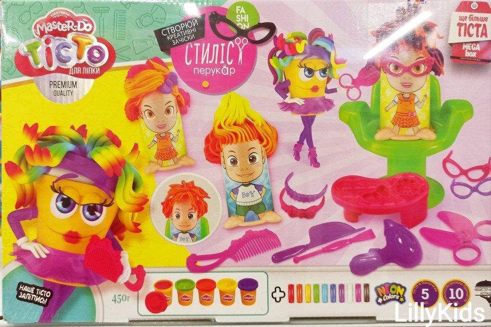 

Набір для творчості, тісто для ліпки Master Do Стиліст-перукар, TMD-13-01U , Данко Тойс, Danko Toys