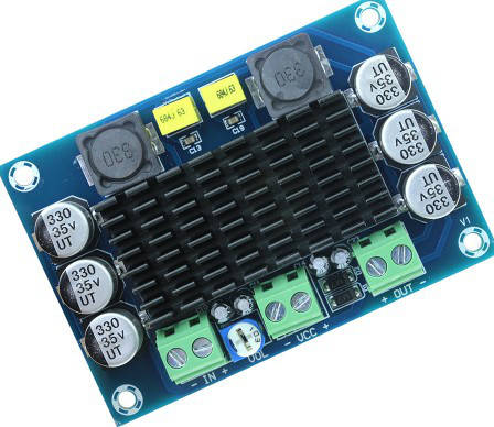 

Усилитель звука моно TPA3116D2 1*100 Вт плата для саба авто