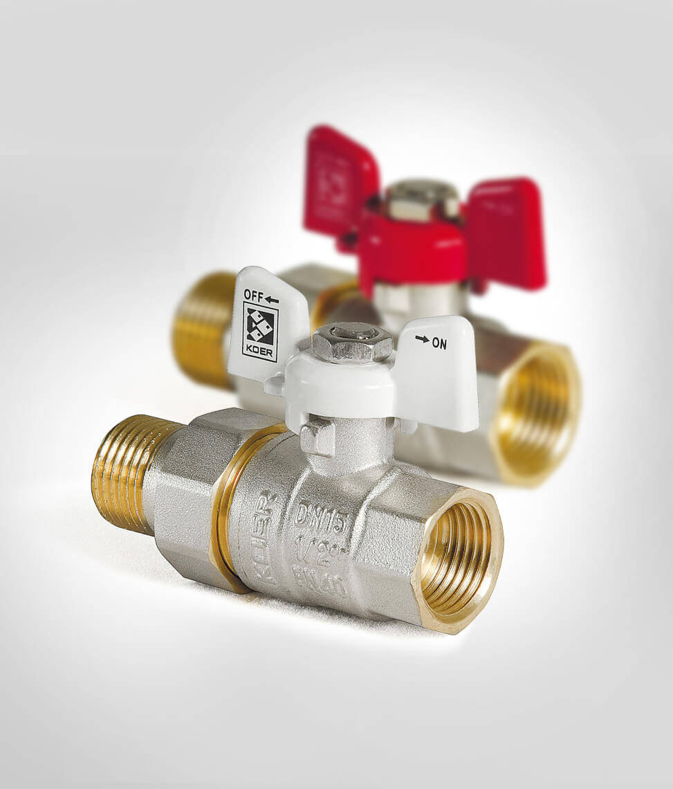 

Кран с американкой 3/4" Koer