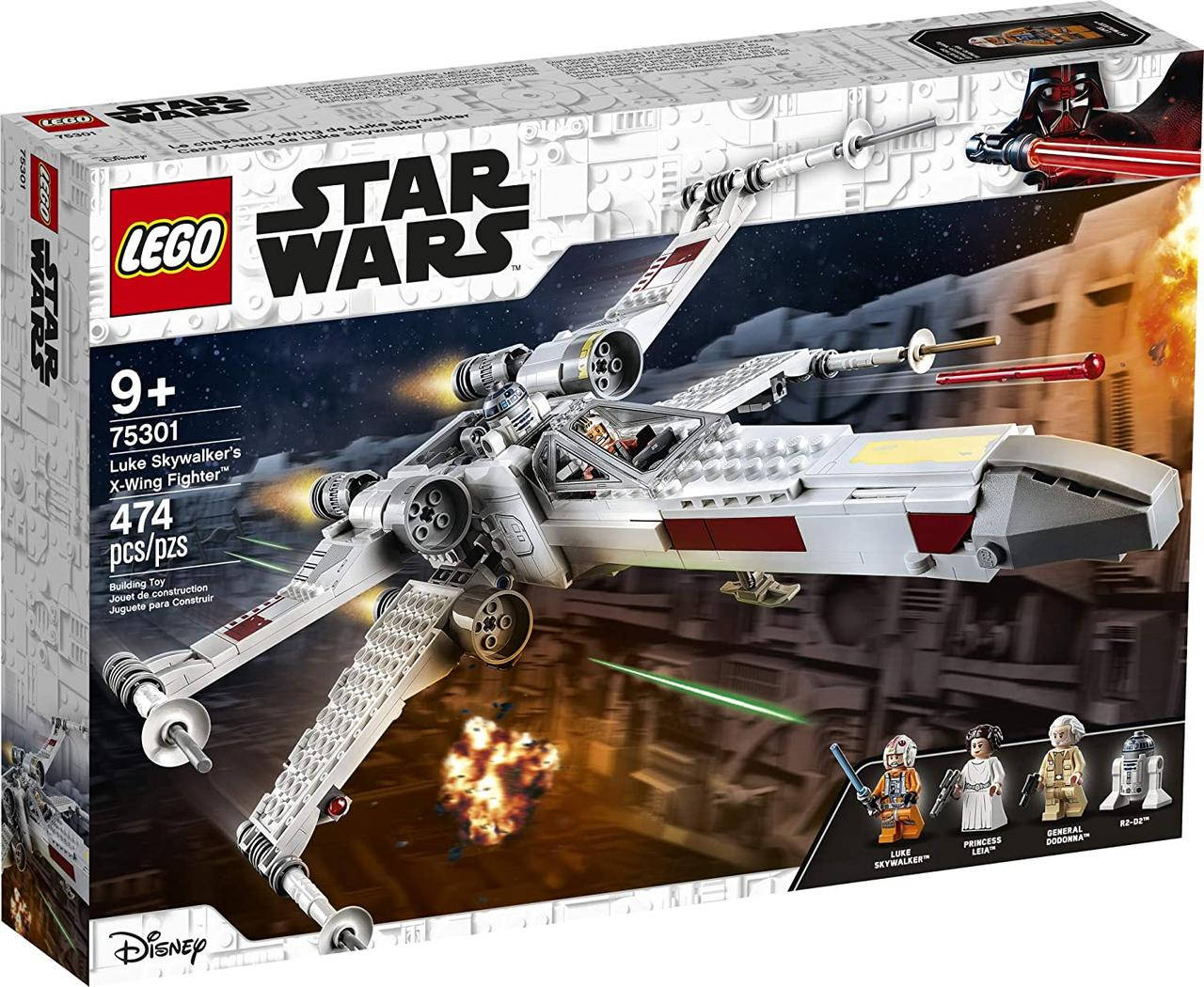 

Lego Star Wars Истребитель X-wing Люка Скайвокера 75301