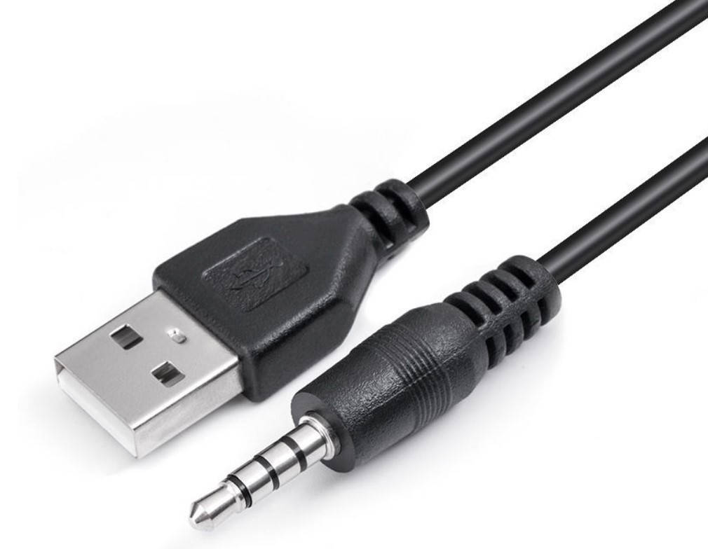 

USB папа- 3,5 mm jack 1метр