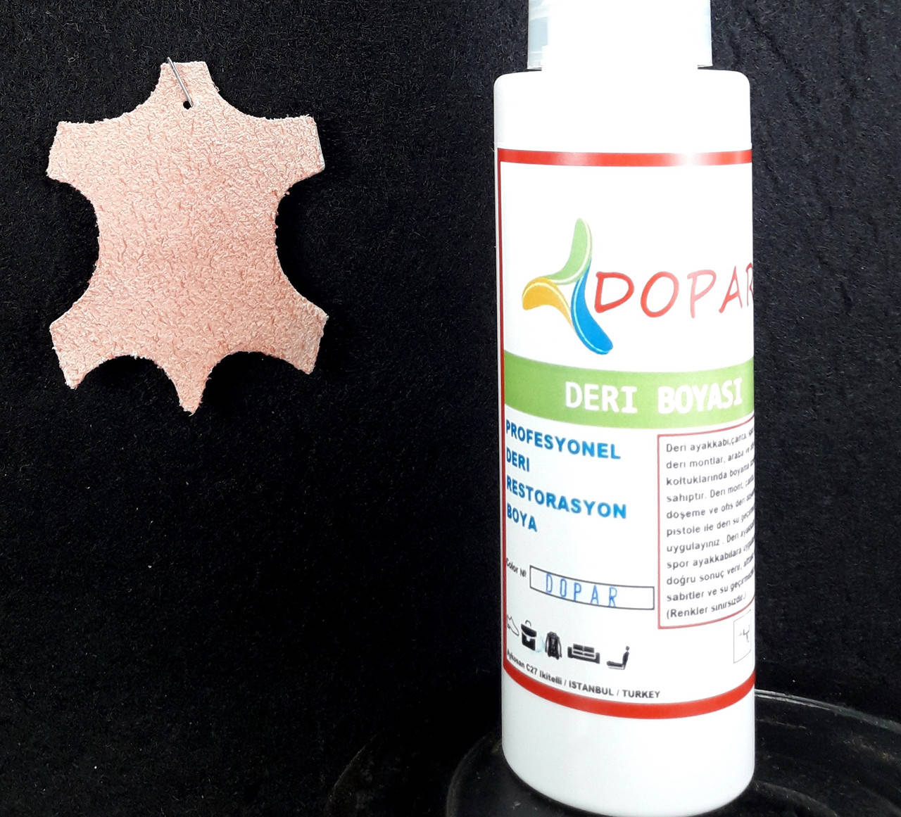 

Краска для замши, велюра, нубука, кожи цв. Персик, Персиковый