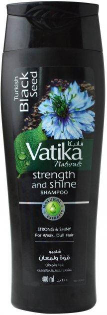 

Шампунь Dabur Vatika с чёрным тмином 400 мл