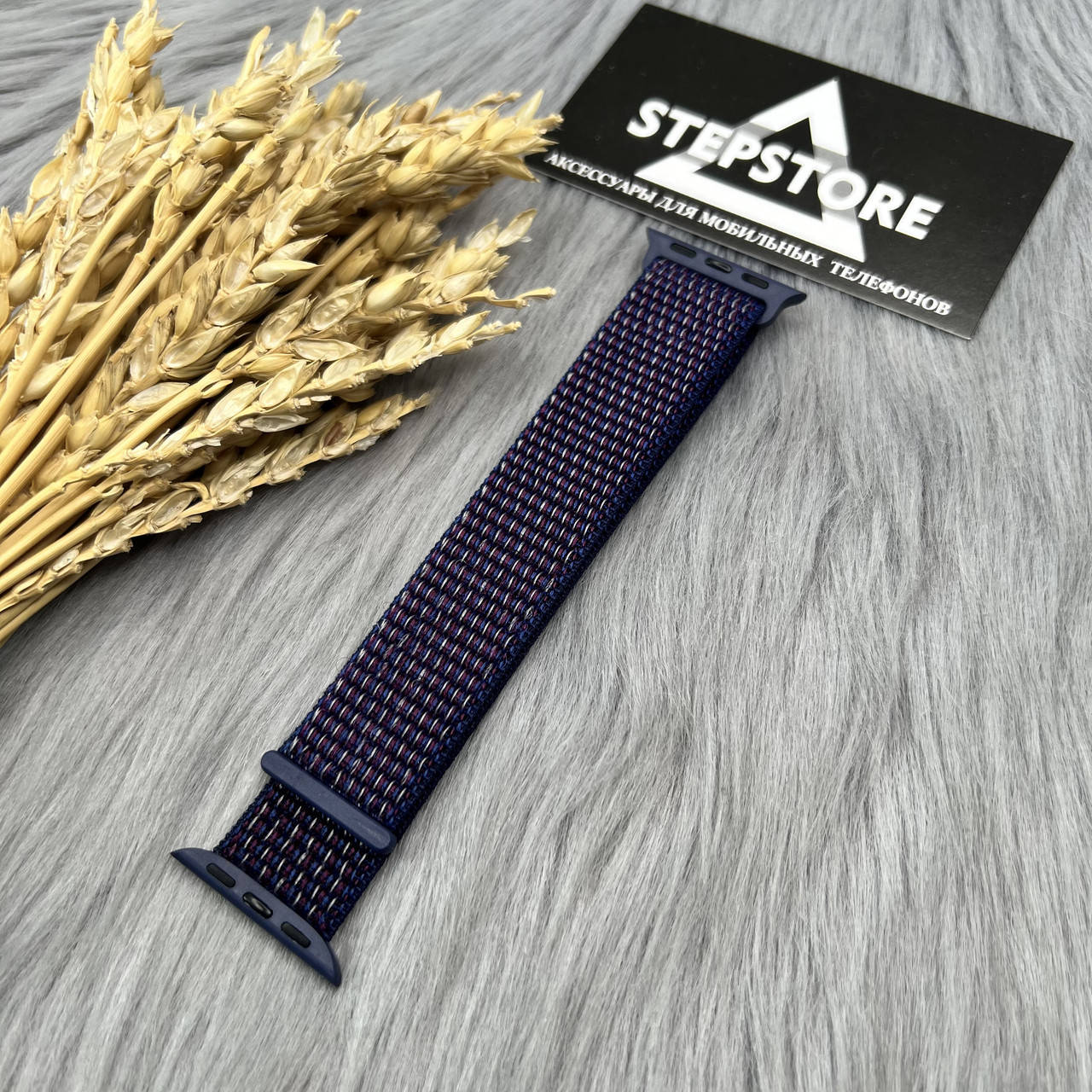 

Ремешок нейлоновый для Apple watch 38 40 41 mm мм Series 2 3 4 5 6 7 SE Nylon тканевый Smart 2