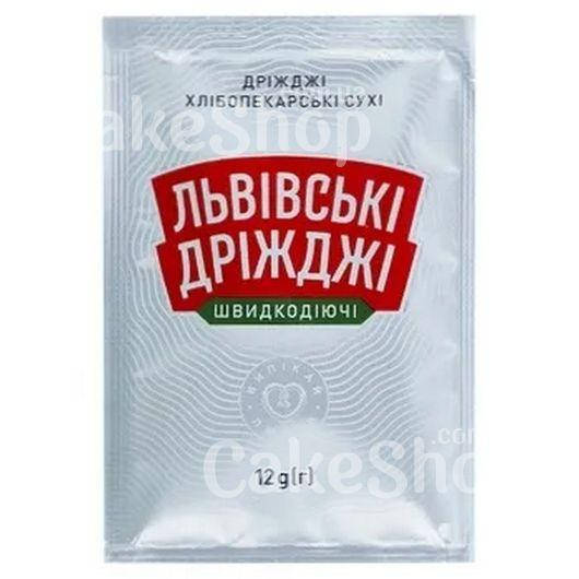 

Дрожжи сухие Львовские быстрорастворимые, 12 г