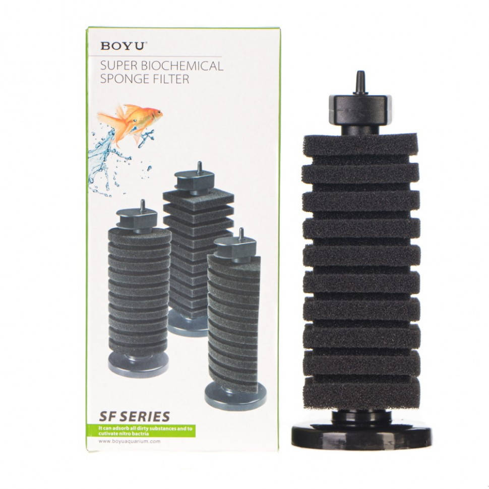 

Аэрлифтный фильтр BOYU Sponge Filter SF-02 80л