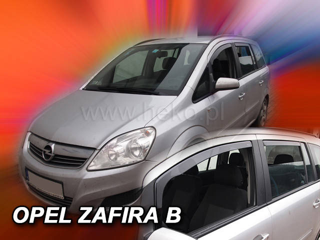 

Дефлекторы окон (ветровики) OPEL ZAFIRA 2005r-. (HEKO)
