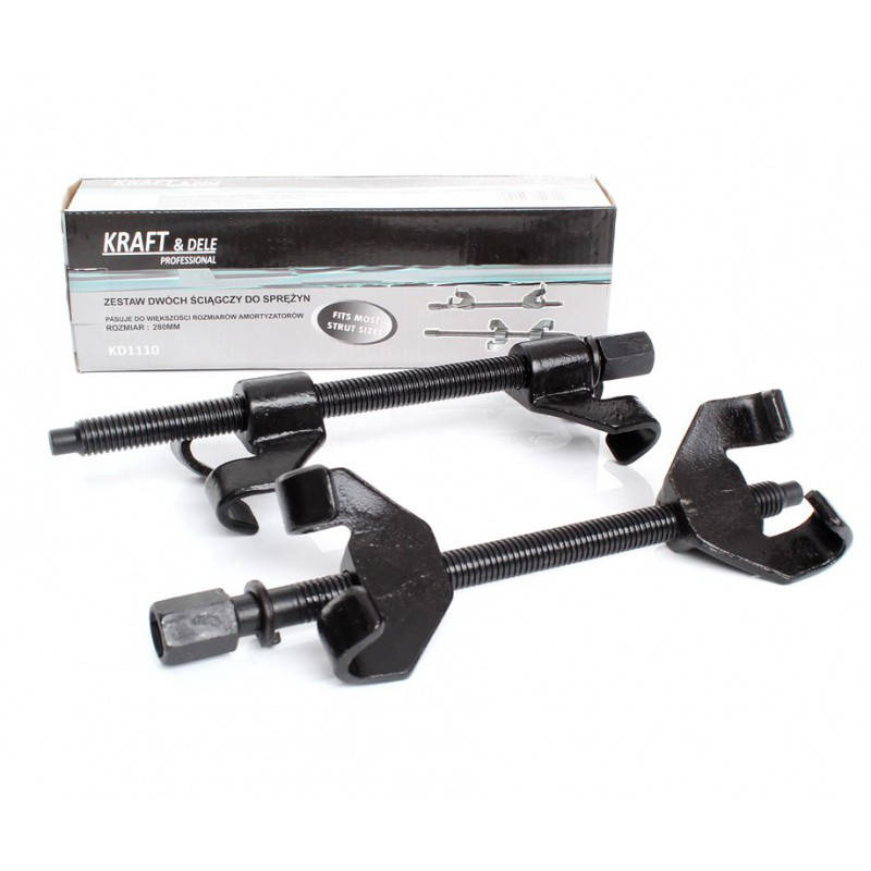 

Стяжки пружин Kraft&Dele 2 шт 280 мм KD1110