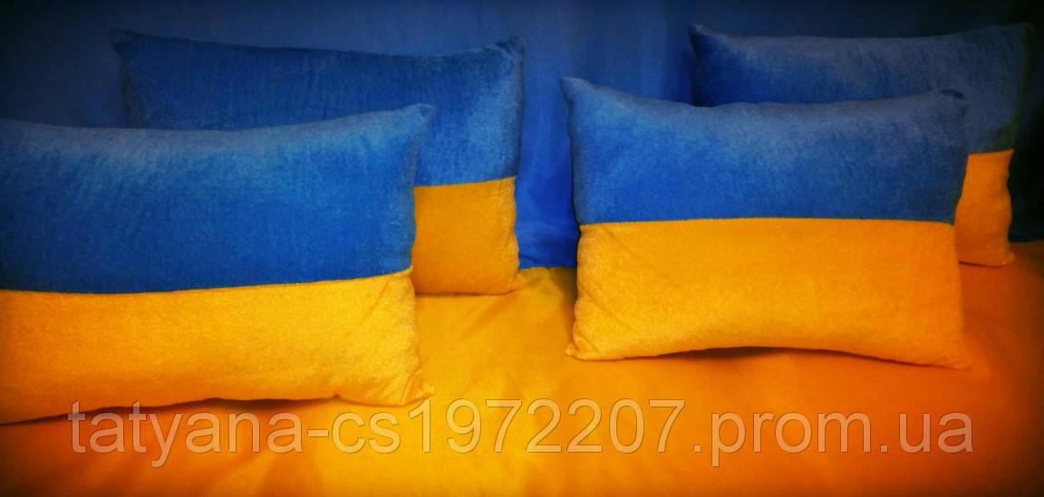 

Декоративная подушка флаг Украины