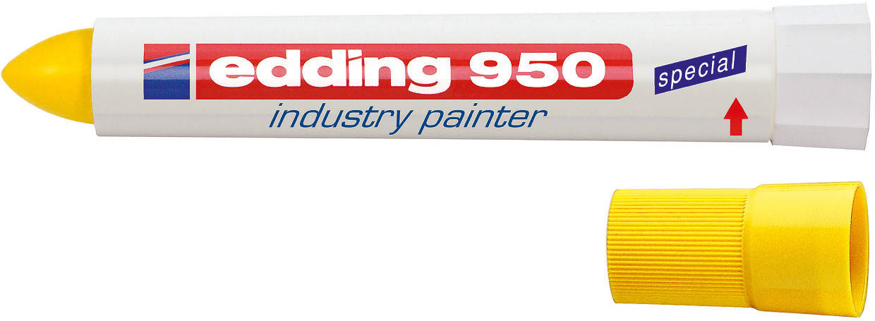 

Маркер промышленный edding e-950 Industry Painter желтый