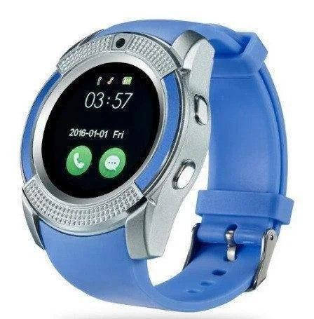

Смарт-часы Smart Watch V8/Умные часы/Спорт часы/Фитнес часы синий