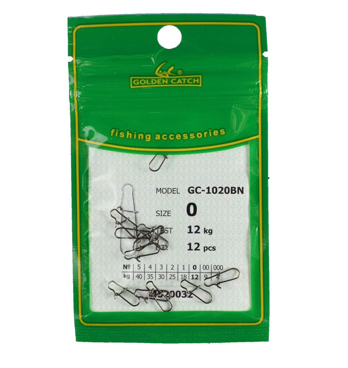 

Застежка "американка" Golden Catch 1020BN № 0